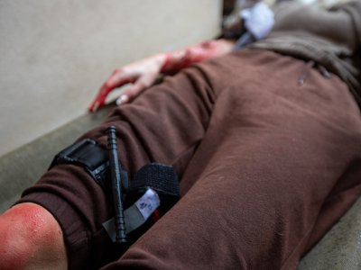 Taktické cvičení složek IZS v Jindřichově Hradci